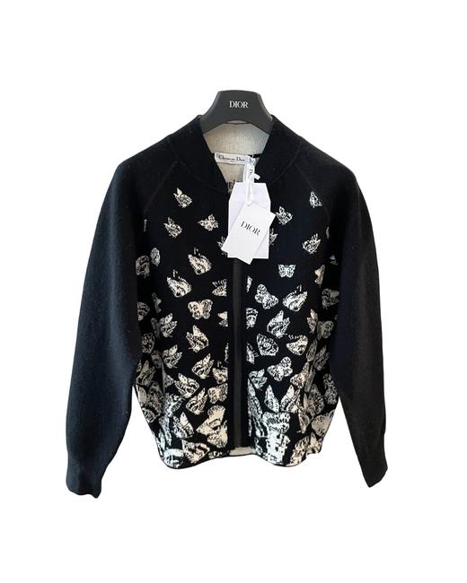 女款羊绒羊毛双面穿针织开衫毛衣he010 商品图0