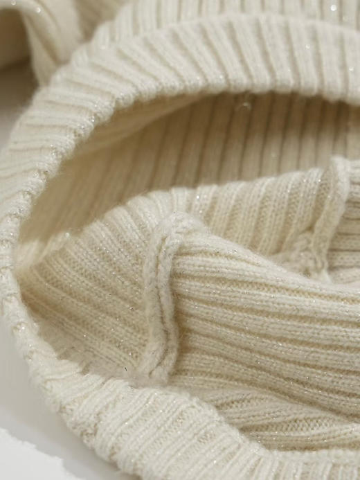 BC羊绒真丝混纺套头针织衫。 灰色。米色。 自己备注号码颜色 商品图10