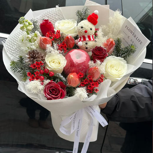 情人节红玫瑰鲜花花束同城速递送女朋友闺蜜礼物北京 商品图3