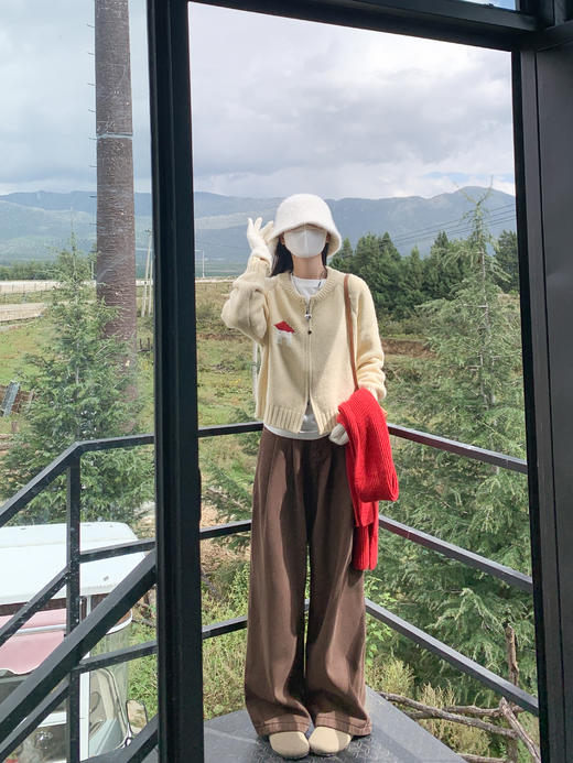 <曾小咸推荐>现货秒杀 ！微信超特价！2色复古卡通绣花毛衣 日常199.99 立减100 秒杀99.99！！ 商品图9