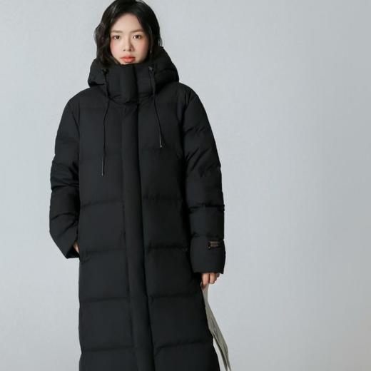 热卖！冬季必备90鹅绒长款/短款羽绒服 情侣款黑钻鹅绒轻盈保暖羽绒服 商品图1