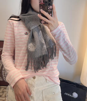 秋冬特惠💰320 爱马仕男女双面围巾