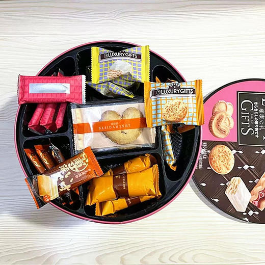 众星璀璨心礼综合礼盒饼干糕点代可可脂巧克力508g 商品图2