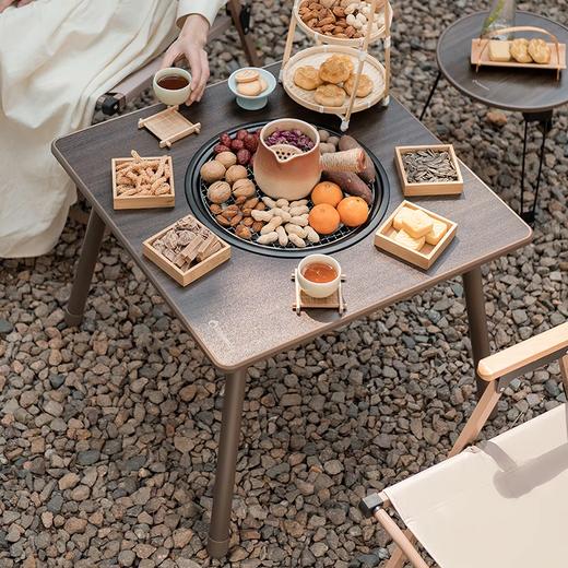 外交官 围炉煮茶烧烤炉两件套- 曦纹檀棕DFJ-702 商品图2