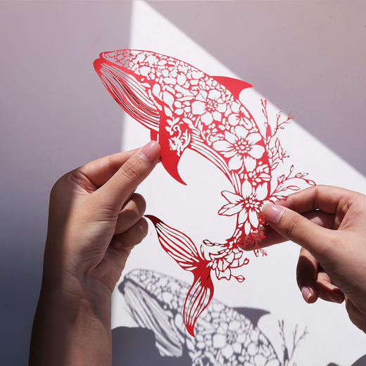 【春节动手刻窗花】2026马年创意非遗镂空剪纸手工书折纸刻画纸雕书DIY手工制作刻纸画雕刻画节日礼物艺术剪纸书 商品图0