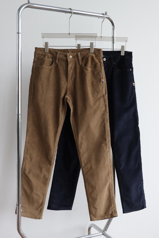 B.B 25秋冬灯芯绒小直筒休闲裤 XXK211 商品图4