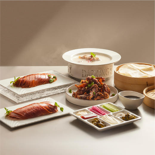 大董片片鸭·礼盒装1169g 北京烤鸭挂炉代言人 黑珍珠推荐餐厅大菜 送礼佳品  商品图0