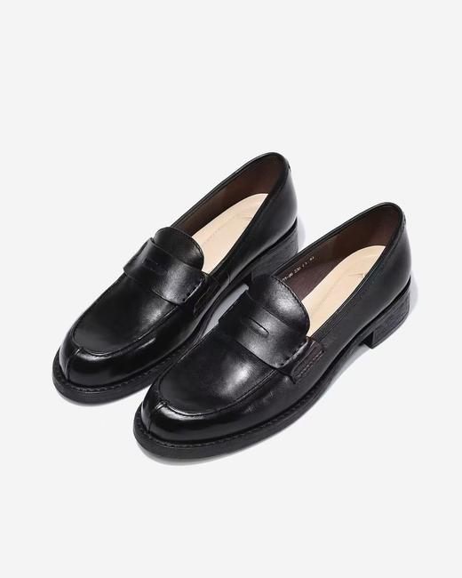 四季书信|英伦真皮一脚蹬乐福鞋 商品图0