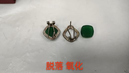 ZGHJYES-2 中国黄金China Gold 925银耳环耳饰银耳环银耳钉银耳扣银饰品时尚礼物银首饰 商品图6