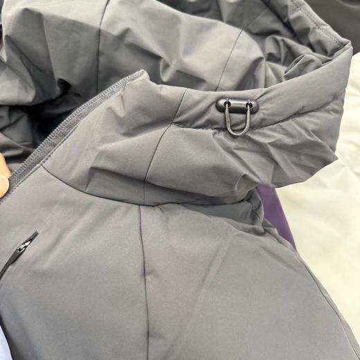 D122439落肩排骨棉设计功能性三防面料连帽棉服棉衣 商品图5