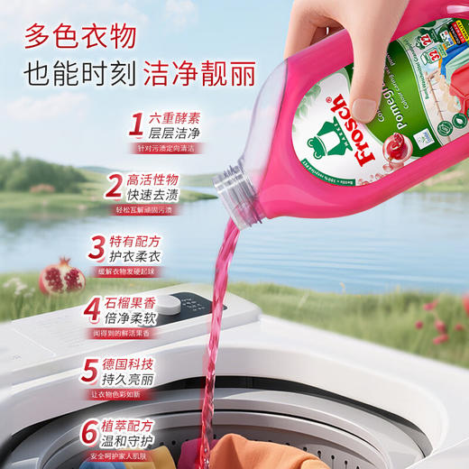 Frosch 福纳丝环保石榴果洁净洗衣液1.5l 商品图3