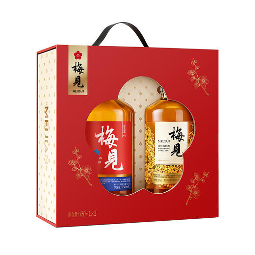 梅见青梅酒2026年新年节日礼盒750ml*2梅子酒微醺果酒低度酒送礼 商品图5