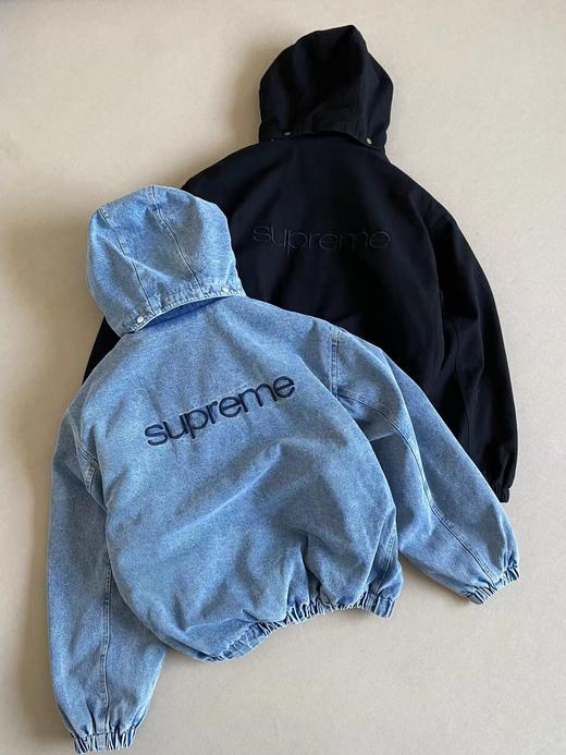 D122479厚实潮流穿搭外套羊羔毛牛仔夹克 商品图3