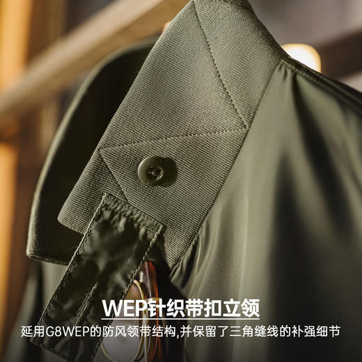 马登工装美式G8WEP黑豹突击夹克尼龙短款立领军绿色薄款外套男春 商品图3