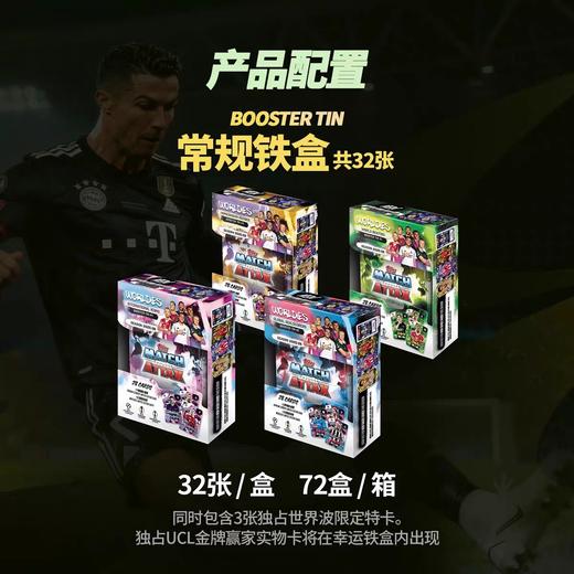 2025-26 Topps 欧冠 Match Attax 迷你铁盒 商品图0
