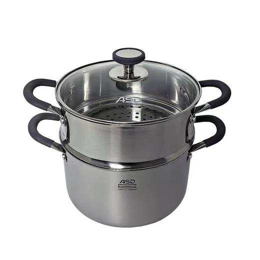 爱仕达24CM三层钢汤蒸锅TC24S3QH 商品图0