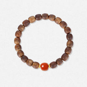 旭日高升南红沉香木手串