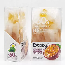哆比dobby 酸爽百香果汁软糖110g