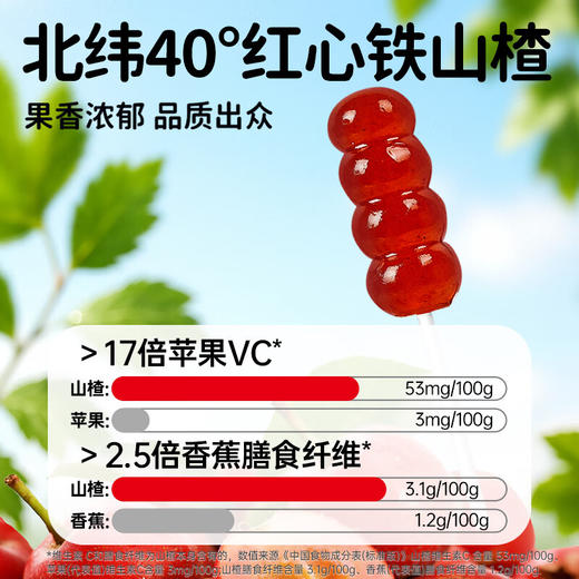 妙伯乐山楂糖葫芦(蓝莓味)10g 商品图4