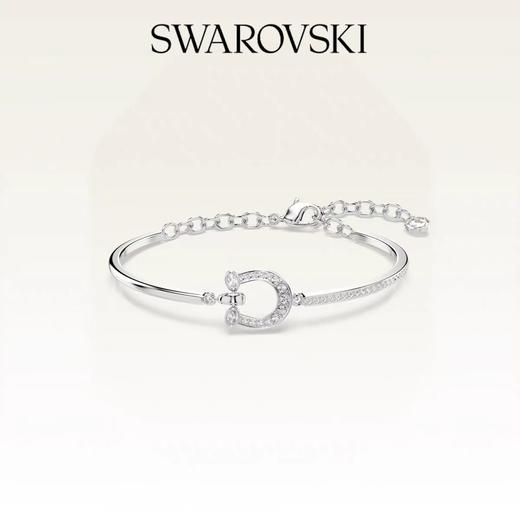 心选丨Swarovski/施华洛世奇施家"红"运马蹄项链耳环耳钉配饰本命年送礼{新年送好礼} 商品图4