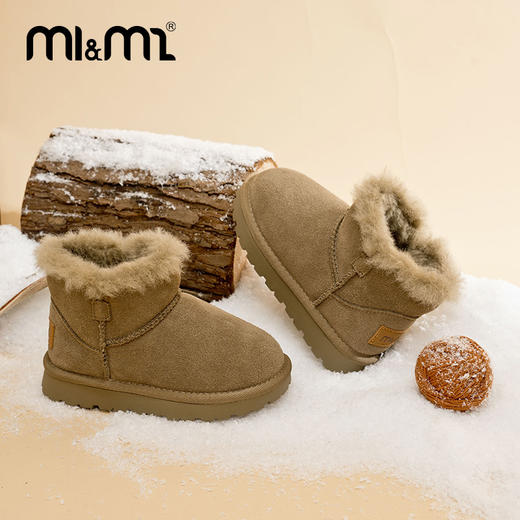 M1M2时尚长绒雪地靴M112404132 商品图5