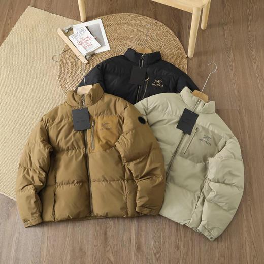 D122462户外冬季休闲立领加绒棉衣男女情侣款外套 商品图0