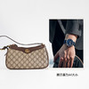 【95新】GUCCI古驰Ophidia系列735145经典双G老花纹单肩麻将包腋下包女士211225AK08 商品缩略图8