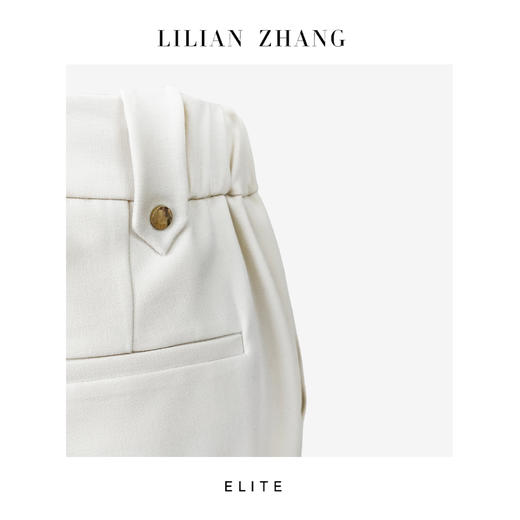 “定制”静奢风-都市摩登-奢感舒适职场休闲百搭优雅烟管裤 2504018 商品图4