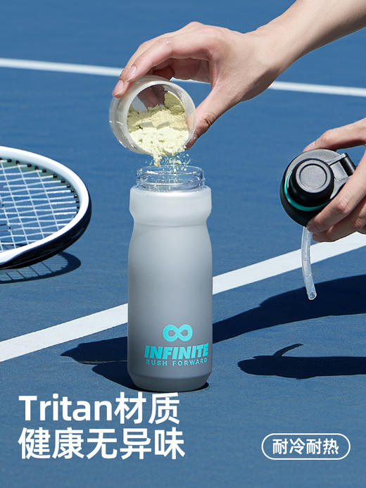 bablov花伴森跃动运动水杯子男女生大容量夏天健身水壶户外便携吸管杯新款 商品图1