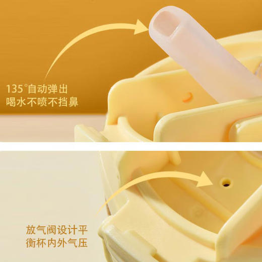 美穗吉家 玻璃双饮随手杯420ml水蓝色 商品图3