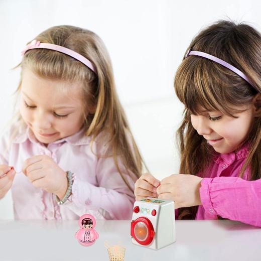 playhouse/玩具屋 洗衣机玩具仿真模拟过家家游戏套装 益智开培养动手能力 商品图4