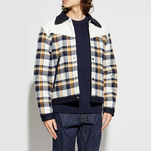 DSQUARED2 男士弹力棉质休闲夹克外套 混色 S71AN0621 D35350 001F 商品图1