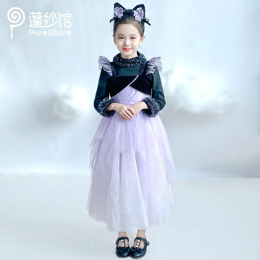 【非质量问题不退换】暗夜精灵连衣裙 商品图7