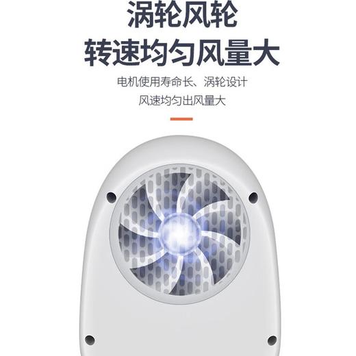 格卡诺 智能控温即热桌面迷你暖风机 商品图2