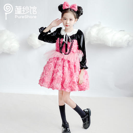 【非质量问题不退换】PureShare 黑幻玫瑰小礼服 商品图9