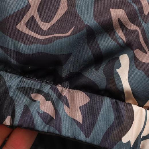 D122436秋冬新款双面迷彩蓬松大棉服夹克外套 商品图9