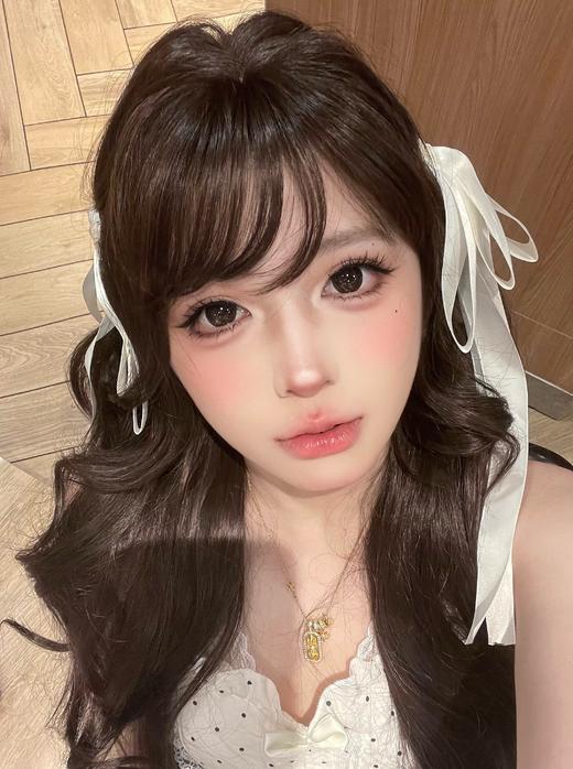 【大直径】HANCON--巨目黑茶-14.5mm【半年抛 0-800度 无525/575】 商品图2