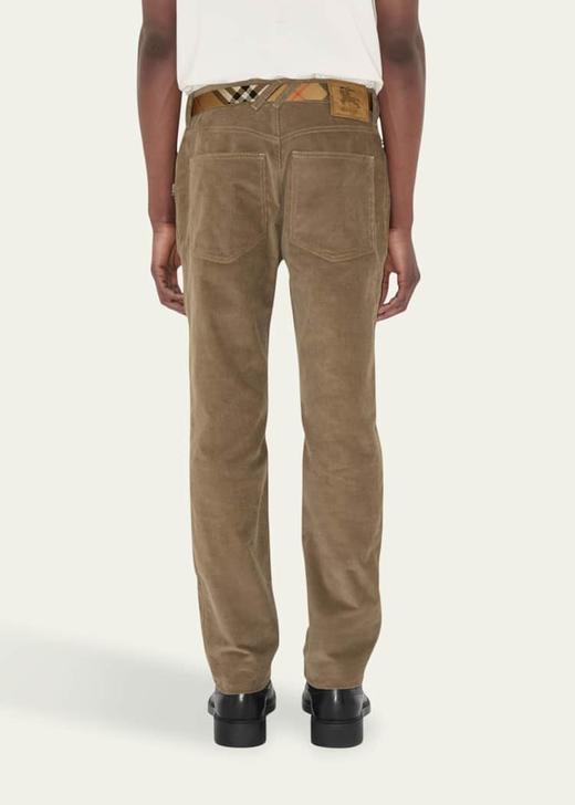 B.B 25秋冬灯芯绒小直筒休闲裤 XXK211 商品图1