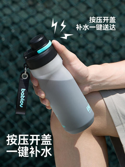 bablov花伴森跃动运动水杯子男女生大容量夏天健身水壶户外便携吸管杯新款 商品图2