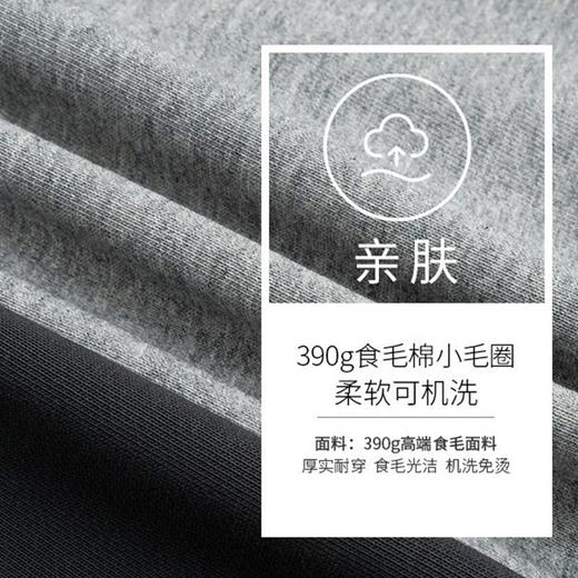 岸纾 甄选新疆长绒棉加厚针织运动裤（多色） 商品图3