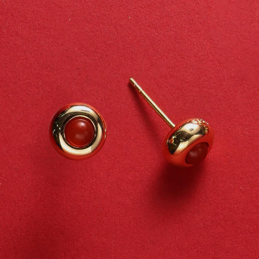 ARSIS｜新年系列 鸿运红豆小耳钉 商品图6