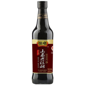 恒顺十年山西老陈醋 6度 500ml 不添加防腐剂 /粮油调味 /调味品 /醋 商品图6