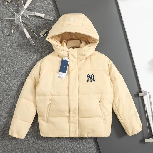 D122434学院系列毛巾绣字母纯色连帽羽绒服男女情侣款 商品图8