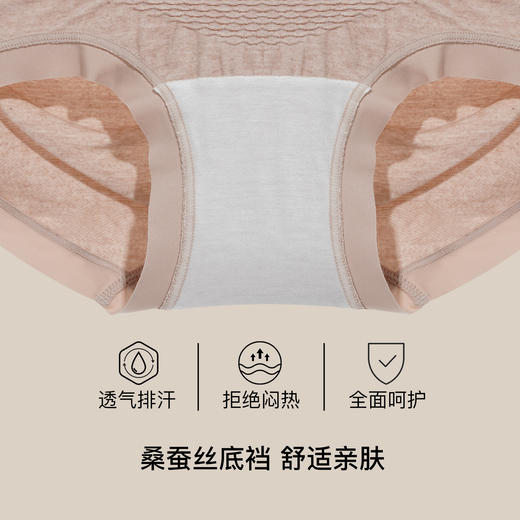 【满4条/7.5折】（中版）【秀黛】女轻塑提臀平角裤女士内裤【1条】W5333062T【门店同款】【内裤非质量问题不退换】 商品图2