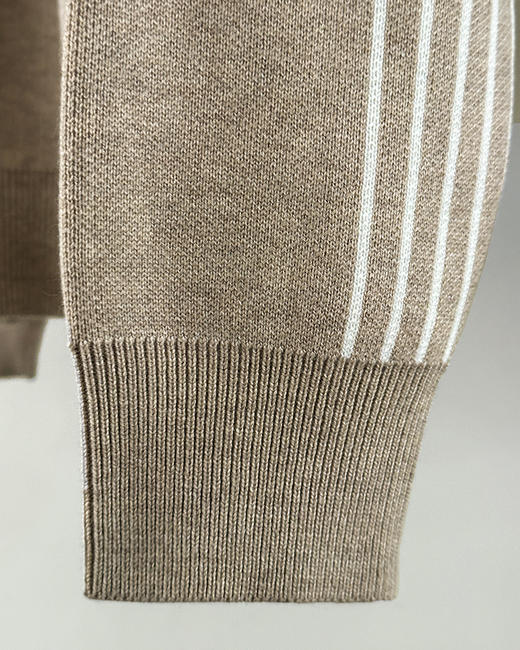 THS-限时 驴家 经典Monogram提花 半拉链羊毛混纺针织衫 AM1188 商品图4