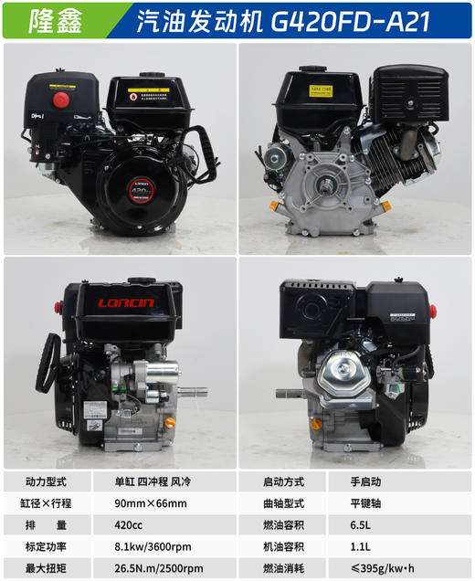 隆鑫 G420FD-A21 商品图1