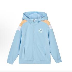 斯凯奇运动系列 159.9元 儿童针织连帽外套 SY-606180 线上线下同时售卖 不保证有货 无原包装 介意勿拍 