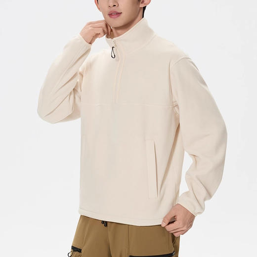 裁缝学苑MH07立领半拉链抓绒卫衣纸样男装保暖长袖上衣样板图纸 商品图5