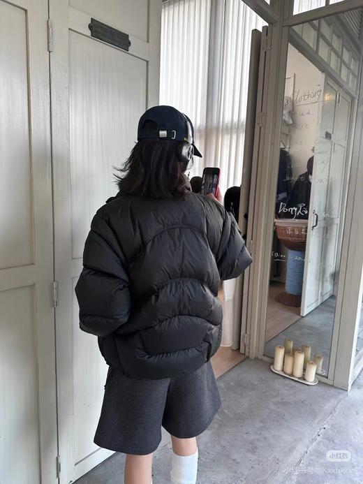 D122480高效保暖舒适纯色羽绒服600蓬鹅绒雪绒服 商品图9