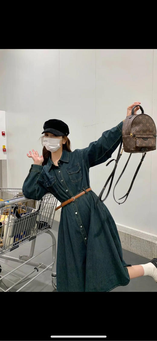 Lv 新版 mini 老花拼皮 小书包 商品图3